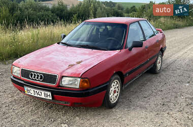 Седан Audi 80 1987 в Жовкві