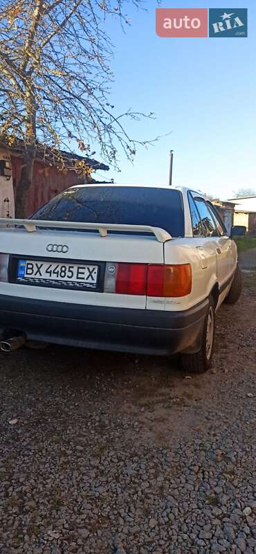 Седан Audi 80 1988 в Шепетівці фото 4 Седан Audi 80 1988 в Шепетівці