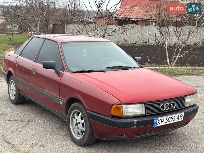 Седан Audi 80 1988 в Вольнянске фото 2 Седан Audi 80 1988 в Вольнянске