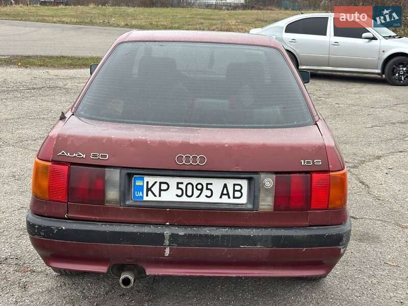 Седан Audi 80 1988 в Вольнянске фото 4 Седан Audi 80 1988 в Вольнянске