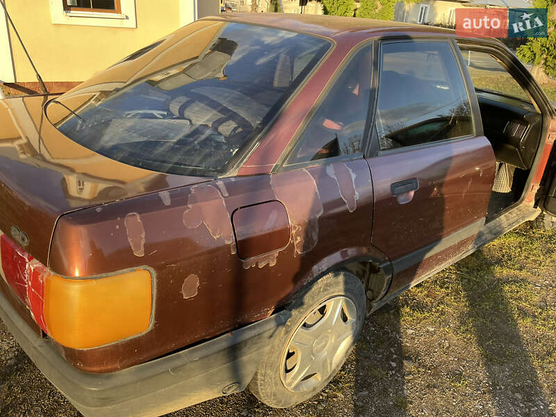 Седан Audi 80 1991 в Бориславі
