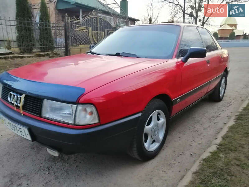 Седан Audi 80 1990 в Шептицькому фото 3 Седан Audi 80 1990 в Шептицькому