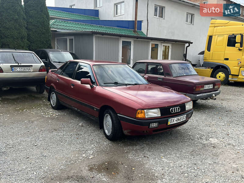 Седан Audi 80 1987 в Каменец-Подольском фото 13 Седан Audi 80 1987 в Каменец-Подольском