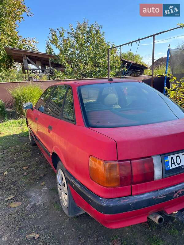 Седан Audi 80 1989 в Вилку фото 5 Седан Audi 80 1989 в Вилку