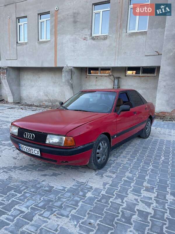 Седан Audi 80 1987 в Тернополе фото 2 Седан Audi 80 1987 в Тернополе