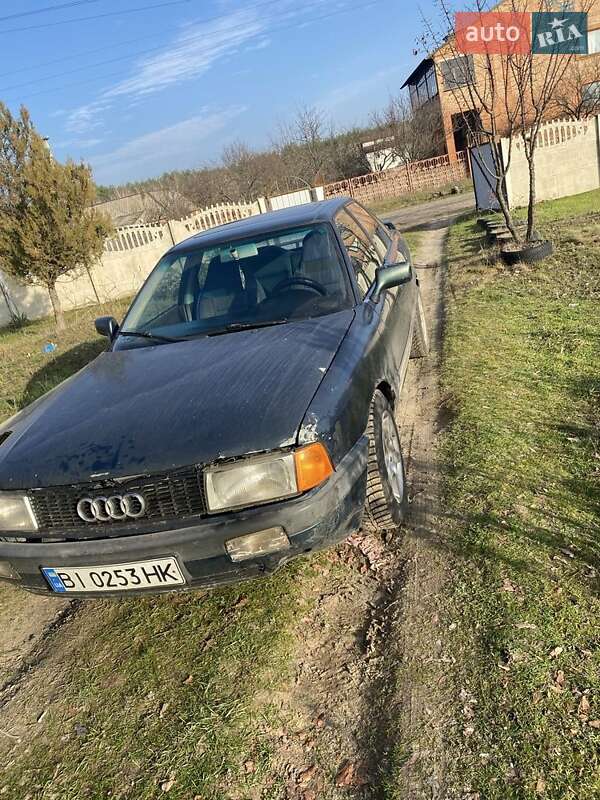 Седан Audi 80 1989 в Полтаві