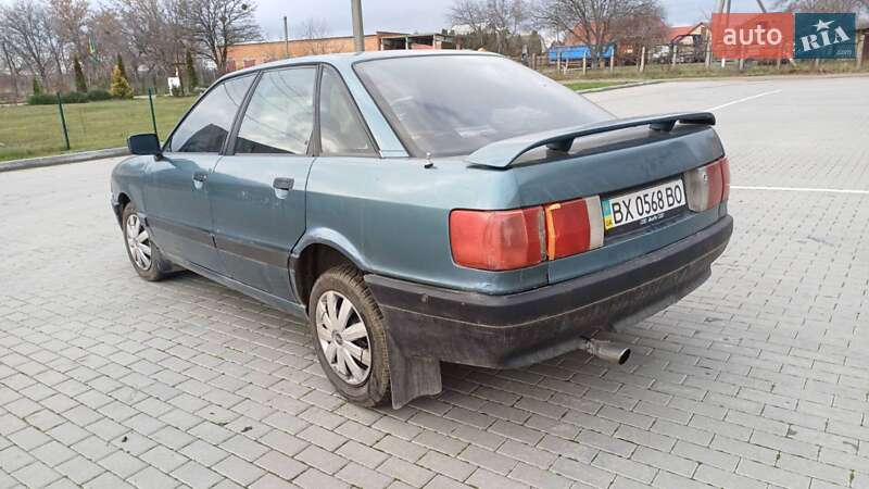 Седан Audi 80 1990 в Бершади фото 9 Седан Audi 80 1990 в Бершади