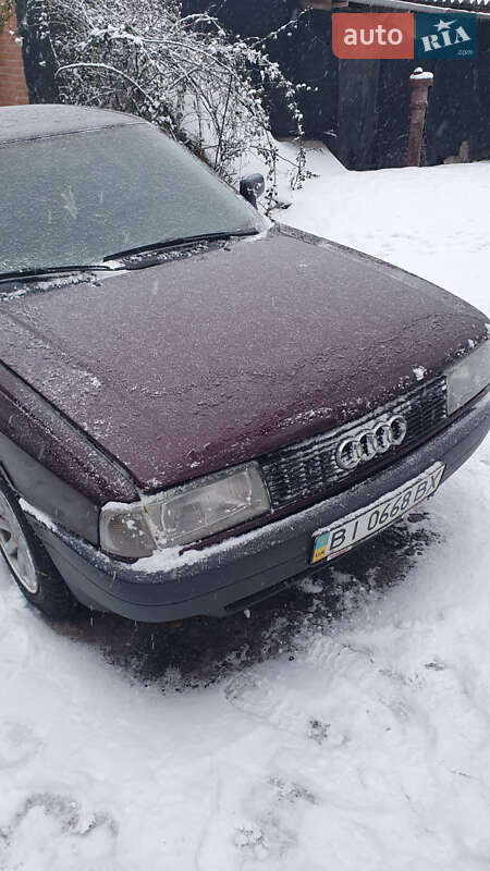 Седан Audi 80 1987 в Полтаве