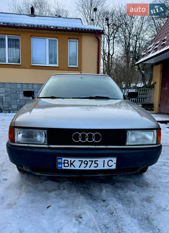 Седан Audi 80 1987 в Вишнівці фото 2 Седан Audi 80 1987 в Вишнівці