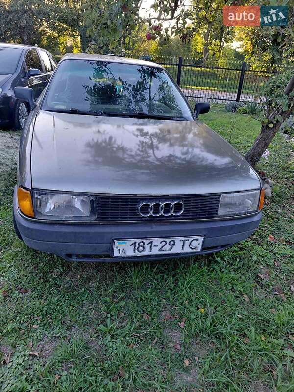 Седан Audi 80 1986 в Дрогобичі фото 5 Седан Audi 80 1986 в Дрогобичі