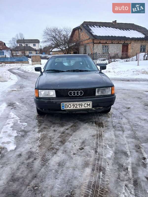 Седан Audi 80 1988 в Теребовлі фото 2 Седан Audi 80 1988 в Теребовлі