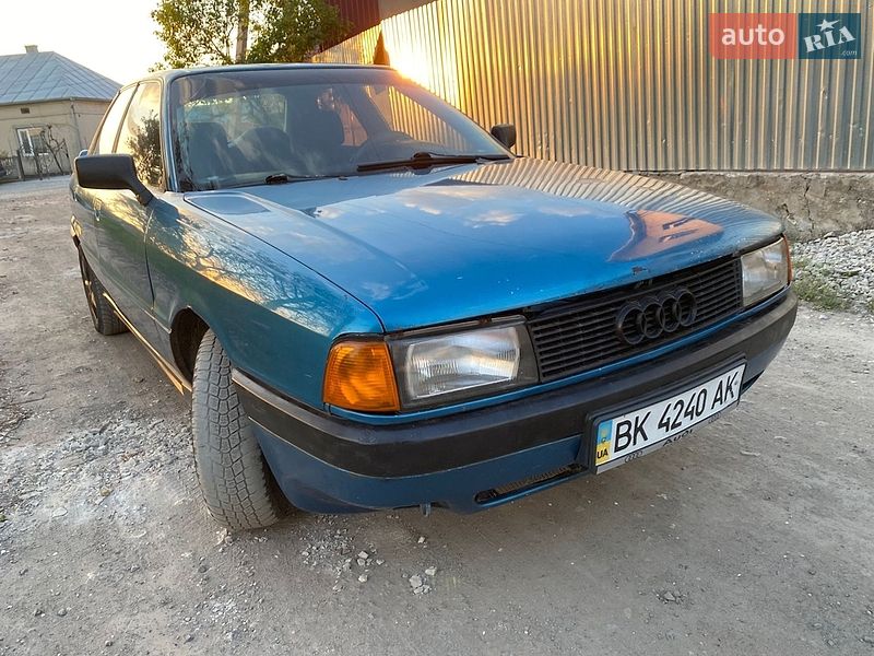 Седан Audi 80 1987 в Збараже