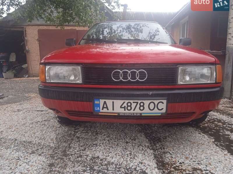 Седан Audi 80 1990 в Белой Церкви