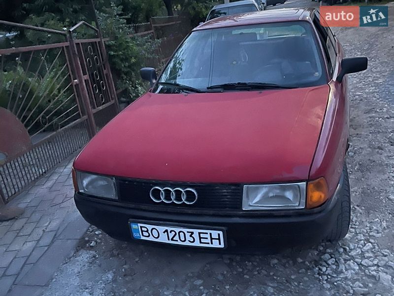 Audi 80 1987 Audi 80 1987