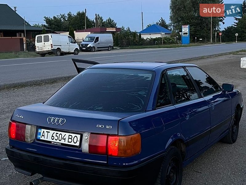 Седан Audi 80 1988 в Городенке фото 3 Седан Audi 80 1988 в Городенке