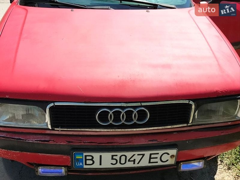 Седан Audi 80 1989 в Кременчуці