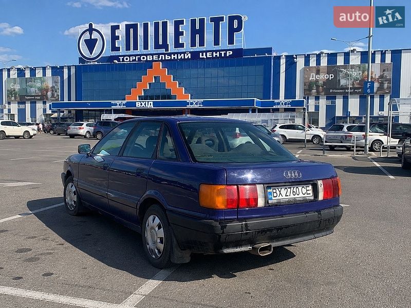 Седан Audi 80 1987 в Хмельницькому