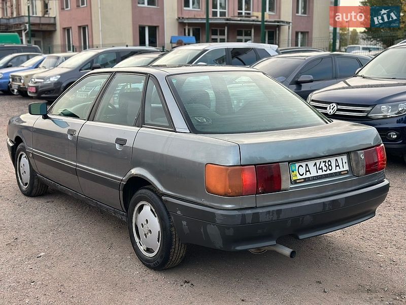 Седан Audi 80 1989 в Черкасах фото 4 Седан Audi 80 1989 в Черкасах