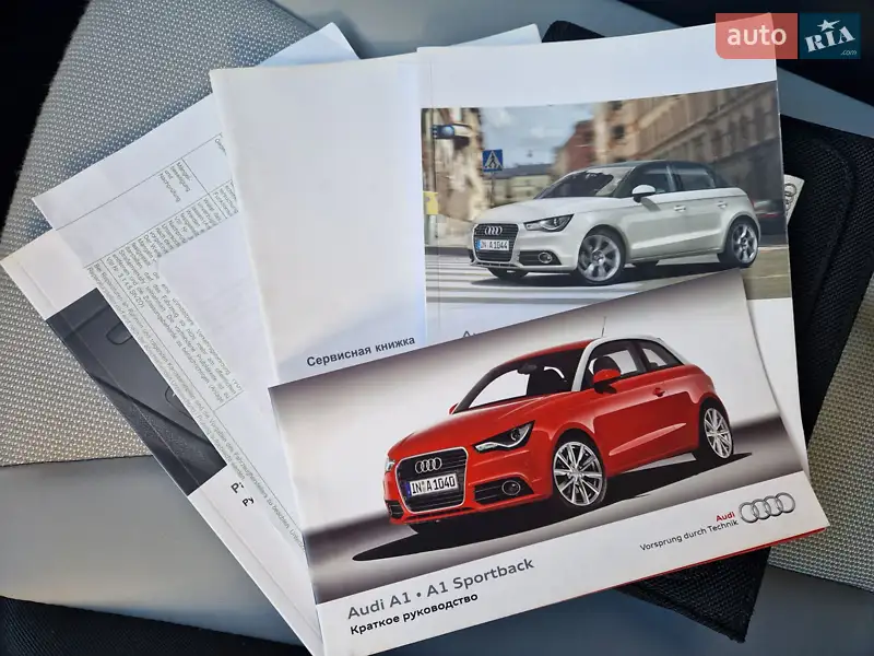 Хэтчбек Audi A1 2012 в Тернополе документ