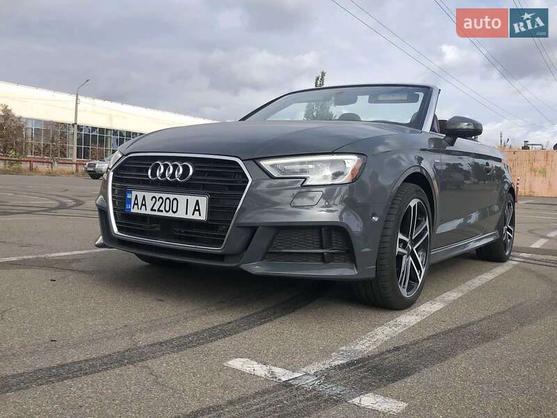 Кабриолет Audi A3 2017 в Киеве