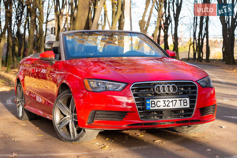 Кабриолет Audi A3 2015 в Львове