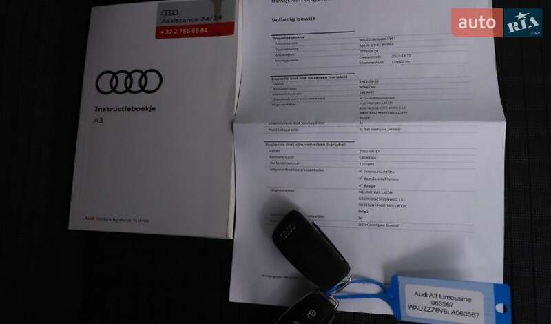 Седан Audi A3 2020 в Луцьку