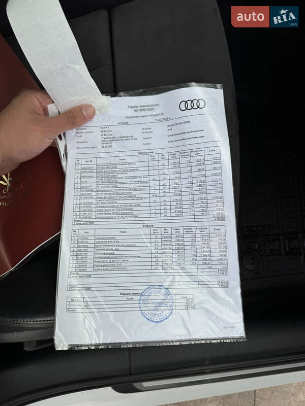 Хэтчбек Audi A3 2016 в Львове