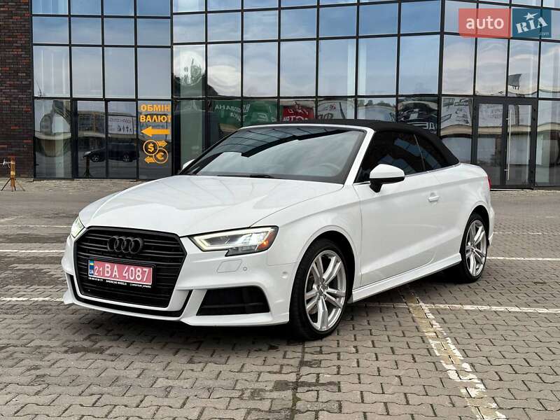 Кабриолет Audi A3 2018 в 