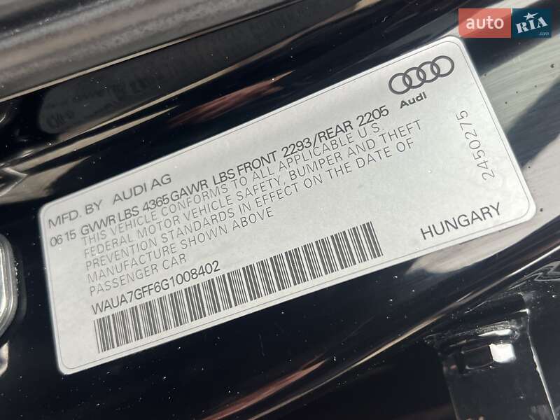 Седан Audi A3 2015 в Рівному