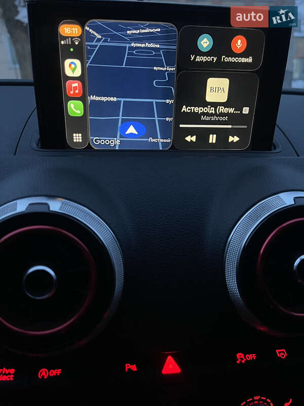 Седан Audi A3 2015 в Дніпрі