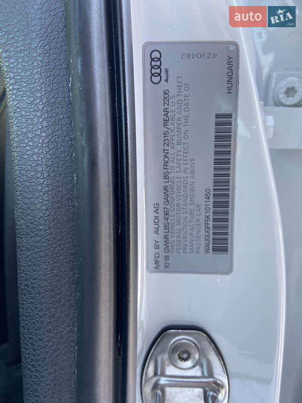 Седан Audi A3 2018 в Харькове