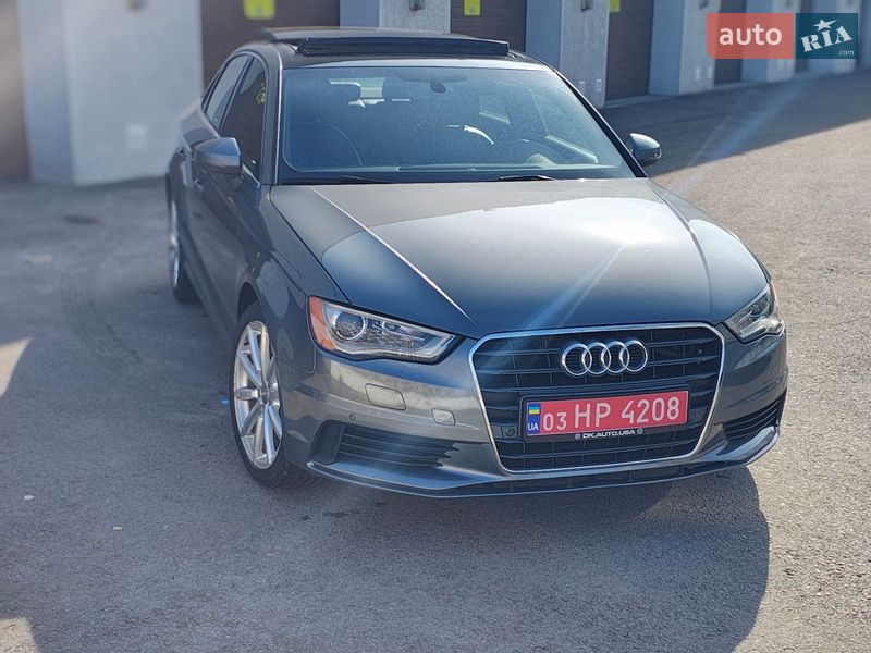 2015 Audi A3, VIN WAUCCGFF2F1073721:plate — фото 1 (autoria)