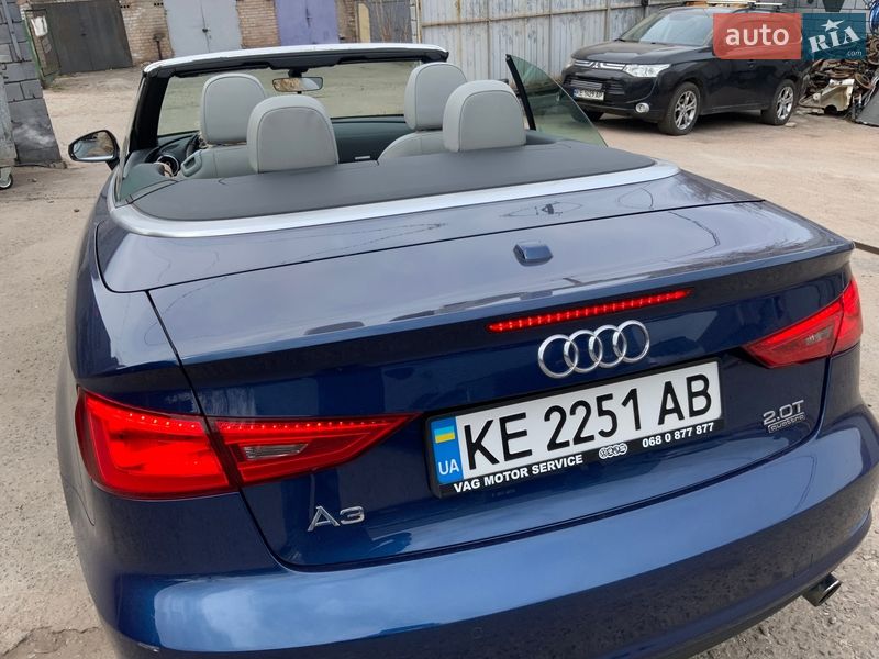 Кабриолет Audi A3 2015 в Кривом Роге