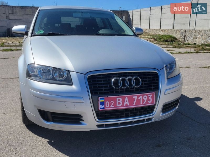 2007 Audi A3, VIN WAUZZZ8P57A134152:plate — фото 1 (autoria)