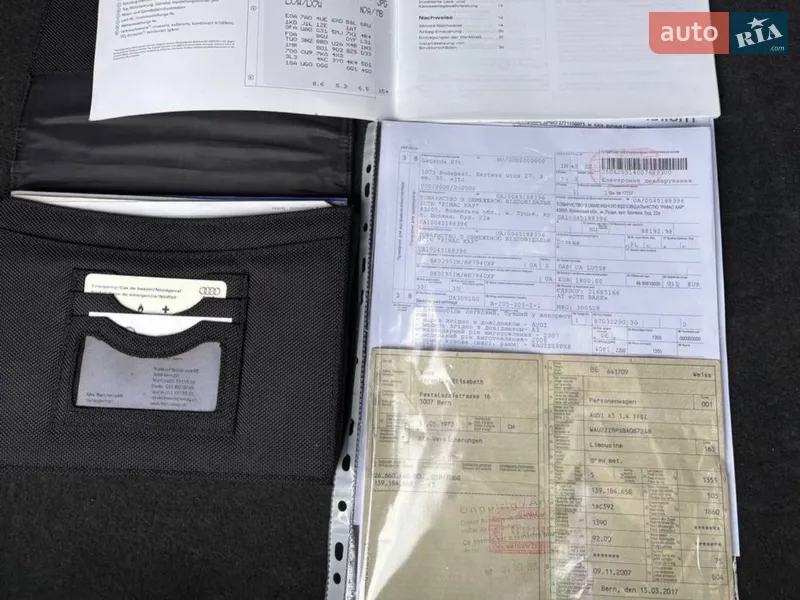 Хэтчбек Audi A3 2008 в Киеве документ