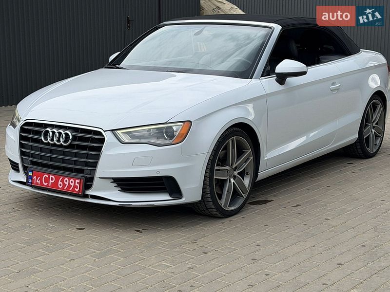 Кабриолет Audi A3 2015 в Стрые