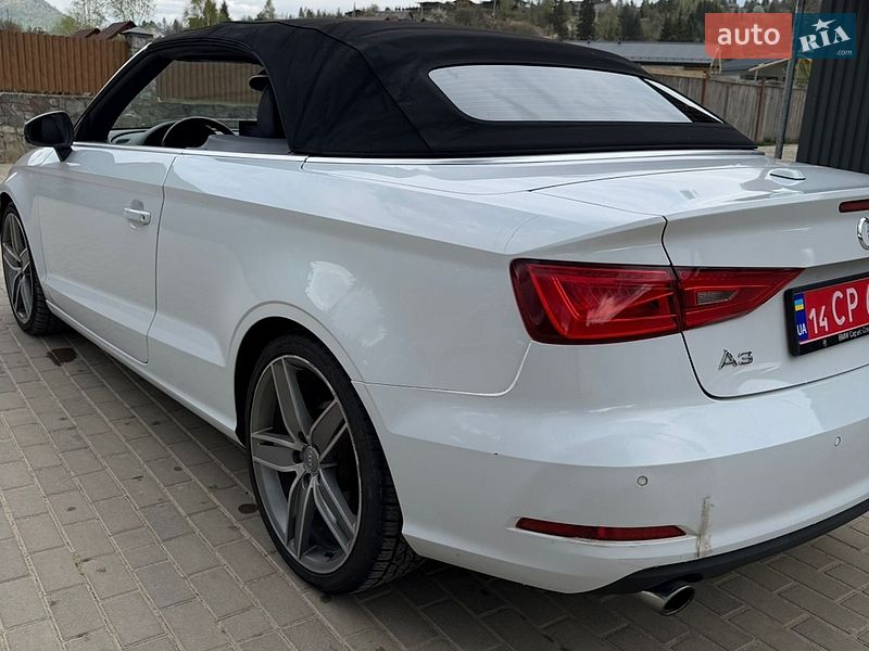 Кабриолет Audi A3 2015 в Стрые