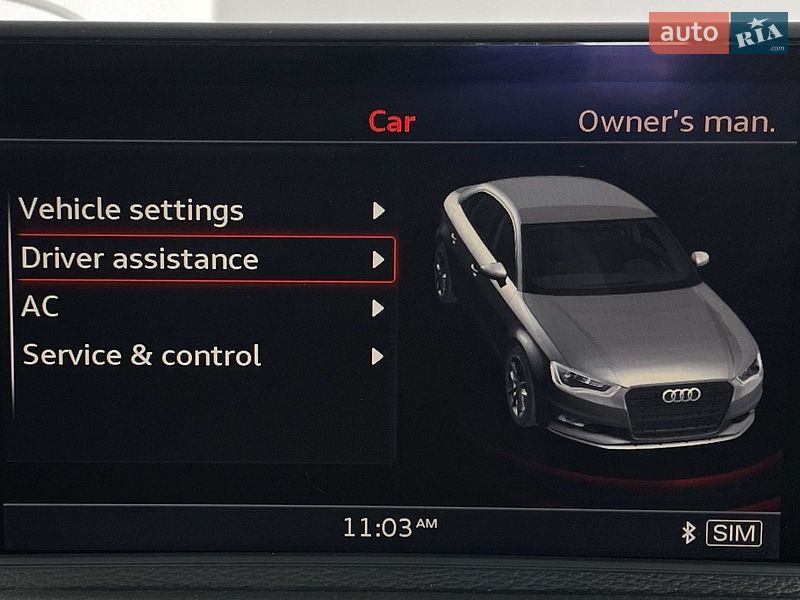 Седан Audi A3 2016 в Львові
