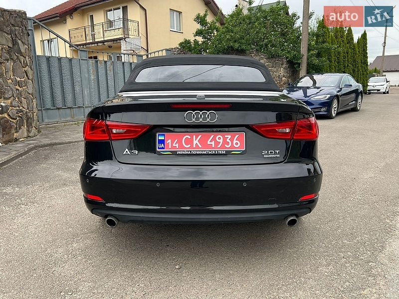 Кабріолет Audi A3 2016 в Самборі