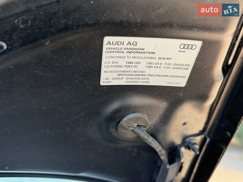 Седан Audi A3 2016 в Києві фото 25 Седан Audi A3 2016 в Києві