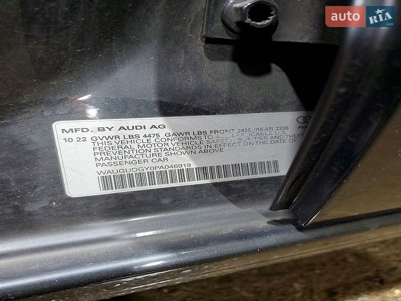 Седан Audi A3 2023 в Львове