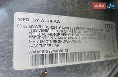 Седан Audi A3 2022 в Львове