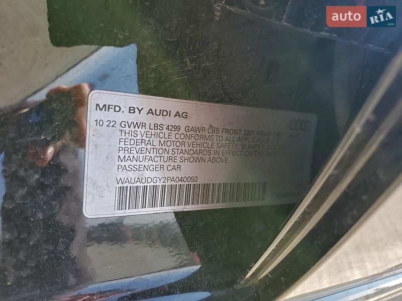 Седан Audi A3 2023 в Львове