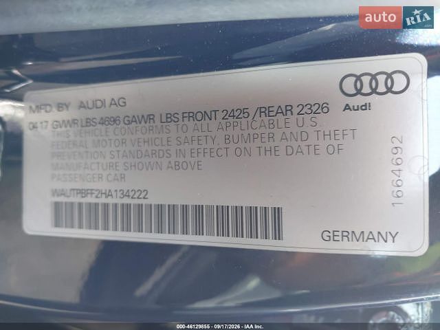 Хэтчбек Audi A3 2017 в Львове фото 9 Хэтчбек Audi A3 2017 в Львове