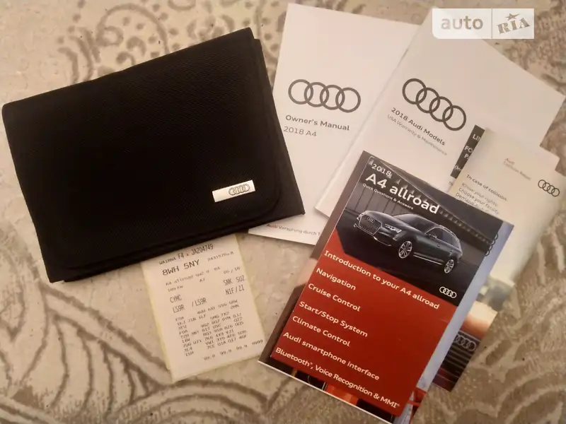 Универсал Audi A4 Allroad 2018 в Шептицькому документ