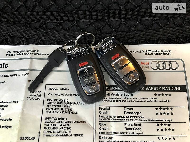 Седан Audi A4 2014 в Києві