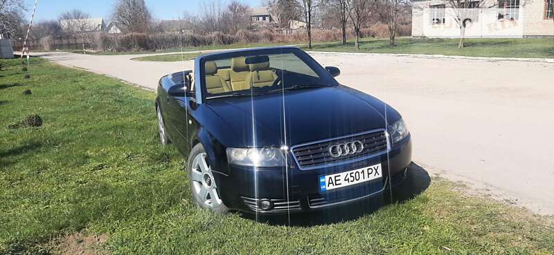 Кабріолет Audi A4 2003 в Запоріжжі