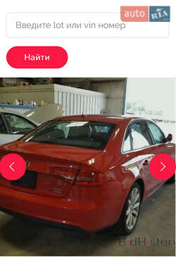 Седан Audi A4 2012 в 