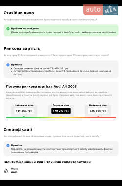Универсал Audi A4 2008 в Хмельницком