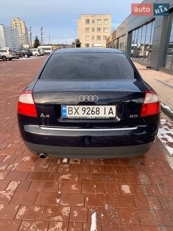 Седан Audi A4 2001 в Нетішині